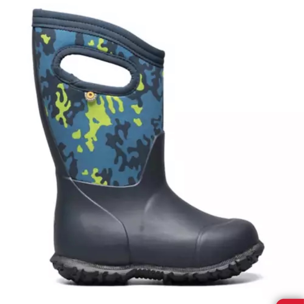 NWT Bogs Kid's York Neo Camo Boot